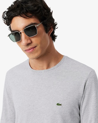 Playera De Algod&oacute;n Pima De Manga Larga