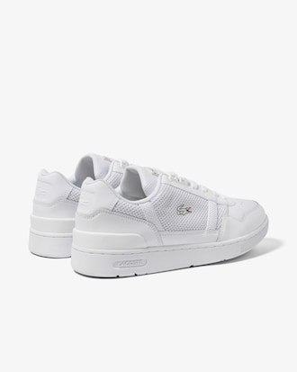 Men's T-Clip Leather Piqu&eacute; Sneakers