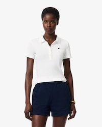 Women's Slim Fit L.12.D Ribbed Cotton Polo