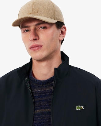 Men's Water-Repellent Twill Harrington Jacket