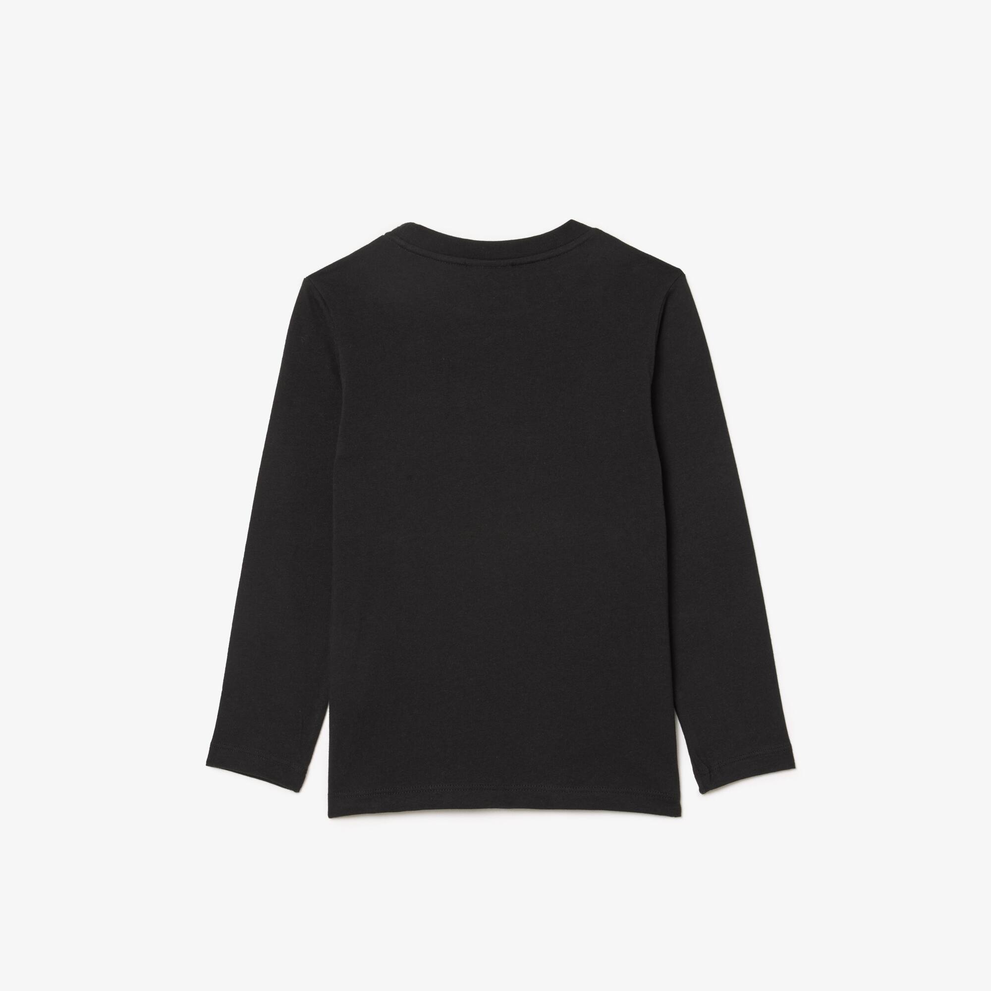 Kids' Long Sleeve Cotton T-Shirt - Teens T-Shirts & Tops