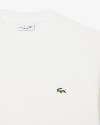 Heavy Cotton and Linen Piqu&eacute; T-shirt