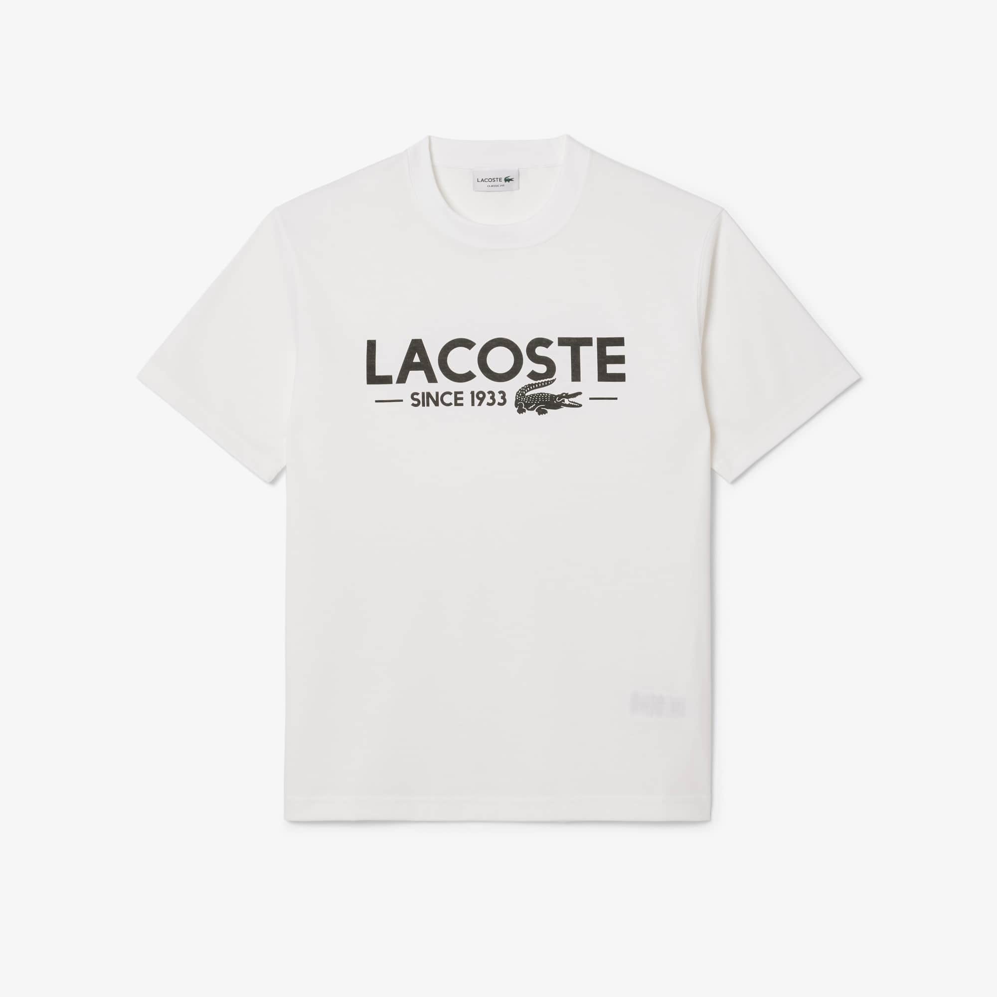 Men's Printed Cotton T-Shirt - T-shirts - New In 2026 | Lacoste Men's Printed Cotton T-Shirt - T-shirts - New In 2026 | Lacoste
