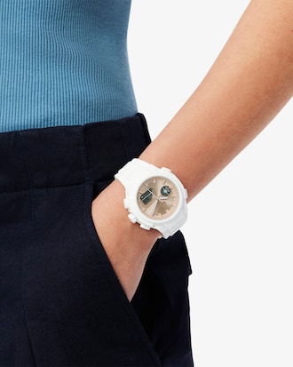 LC33 Analog and Digital Silicone Watch
