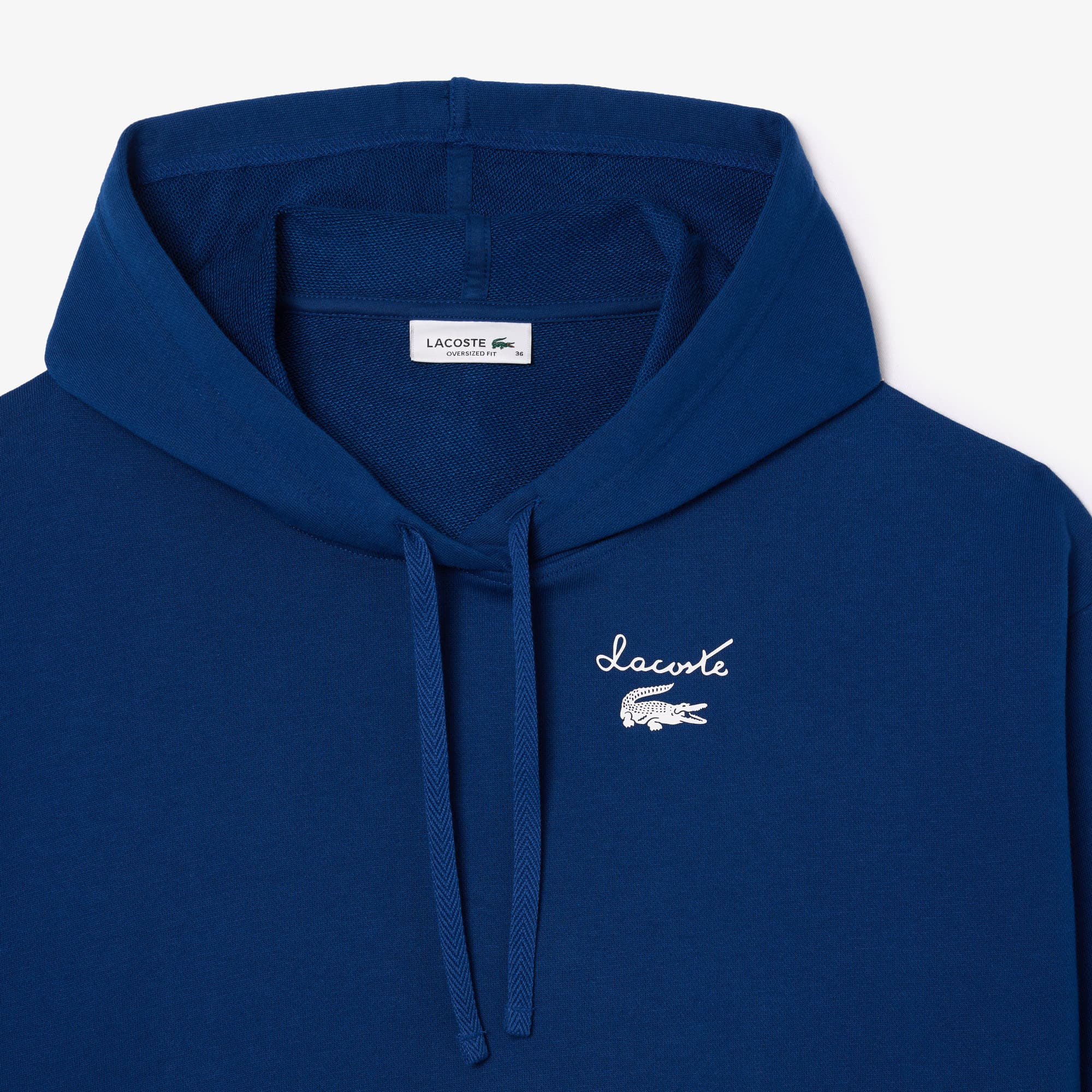 Women's Fleece Logo Hoodie - Sweaters \u0026 Sweatshirts - New In 2025 | Lacoste