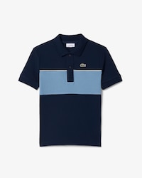 Contrast Band Petit Piqu&eacute; Polo Shirt