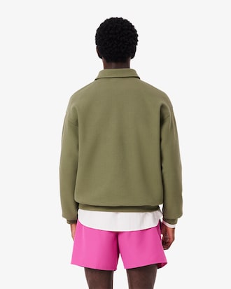Men's Loose Fit Piqué Sweatshirt