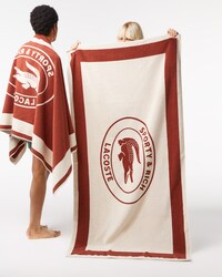 Lacoste x Sporty & Rich Beach Towel