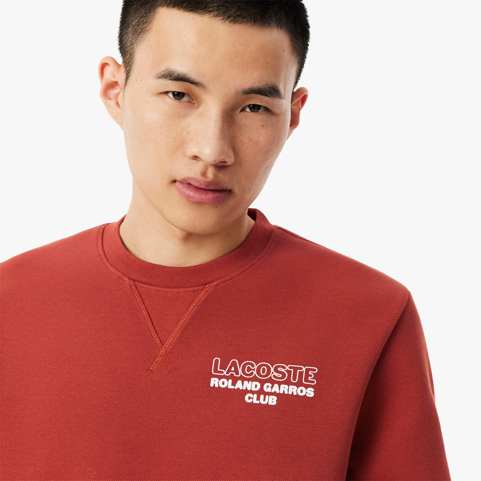 Men's Roland-Garros Edition Piqué Sweatshirt - Sweaters