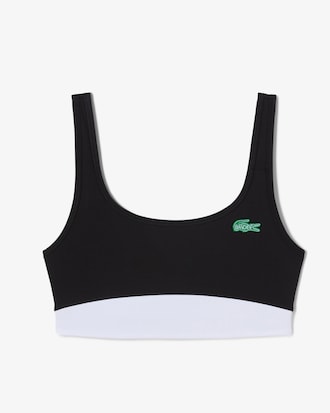 Women's Lacoste x Bandier All Motion Colorblock Sports Bra