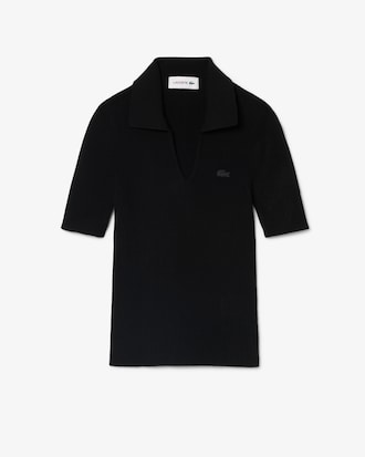Polo de Manga Corta de Tejido 3D