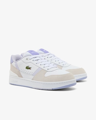 Women's T-Clip Set Leather Sneakers