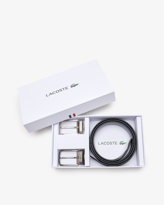 Men's Two Pin Buckle Belt Gift Set