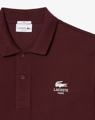 Unisex Classic Fit Signature Print L.12.12 Polo