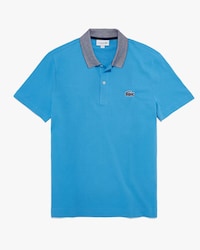 Men's Contrast Neck Cotton Polo