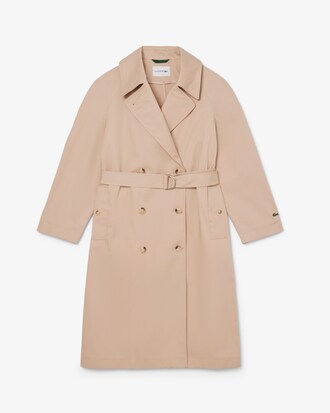 Oversized Water-Repellent Trench Coat