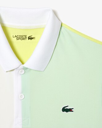 Polo Tennis regular fit en fibres recycl&eacute;es