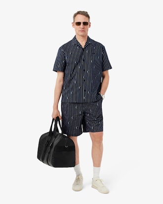 Relaxed Fit Print Twill Shirt