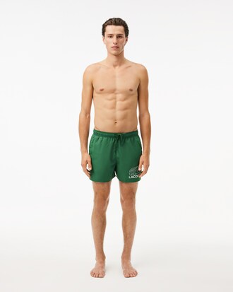 Men's Croc Print Swim Trunks