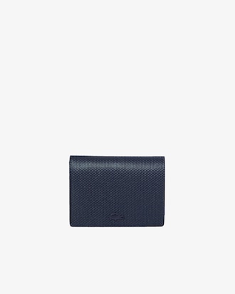 Chantaco Piqu&eacute; Leather Snap Wallet