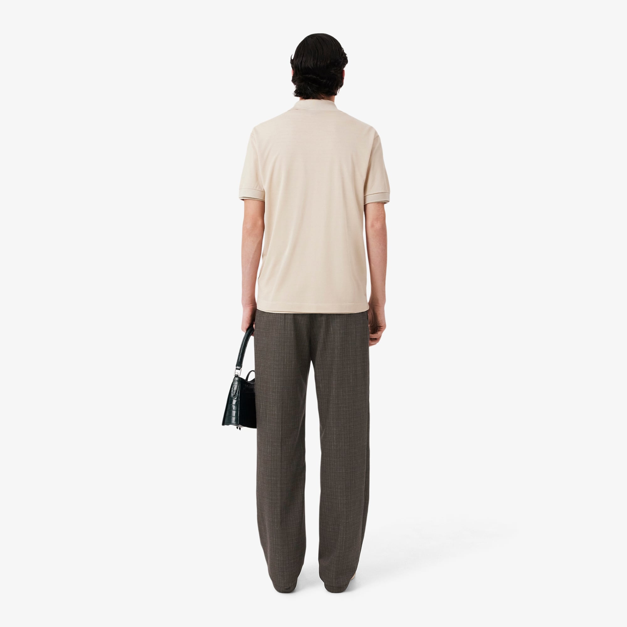 Runway Straight Fit Tailored Wool Pants