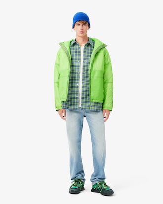 Men's Relaxed Fit Plaid Overshirt