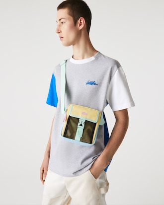 Crossbody unisex Neocroc de lona color block