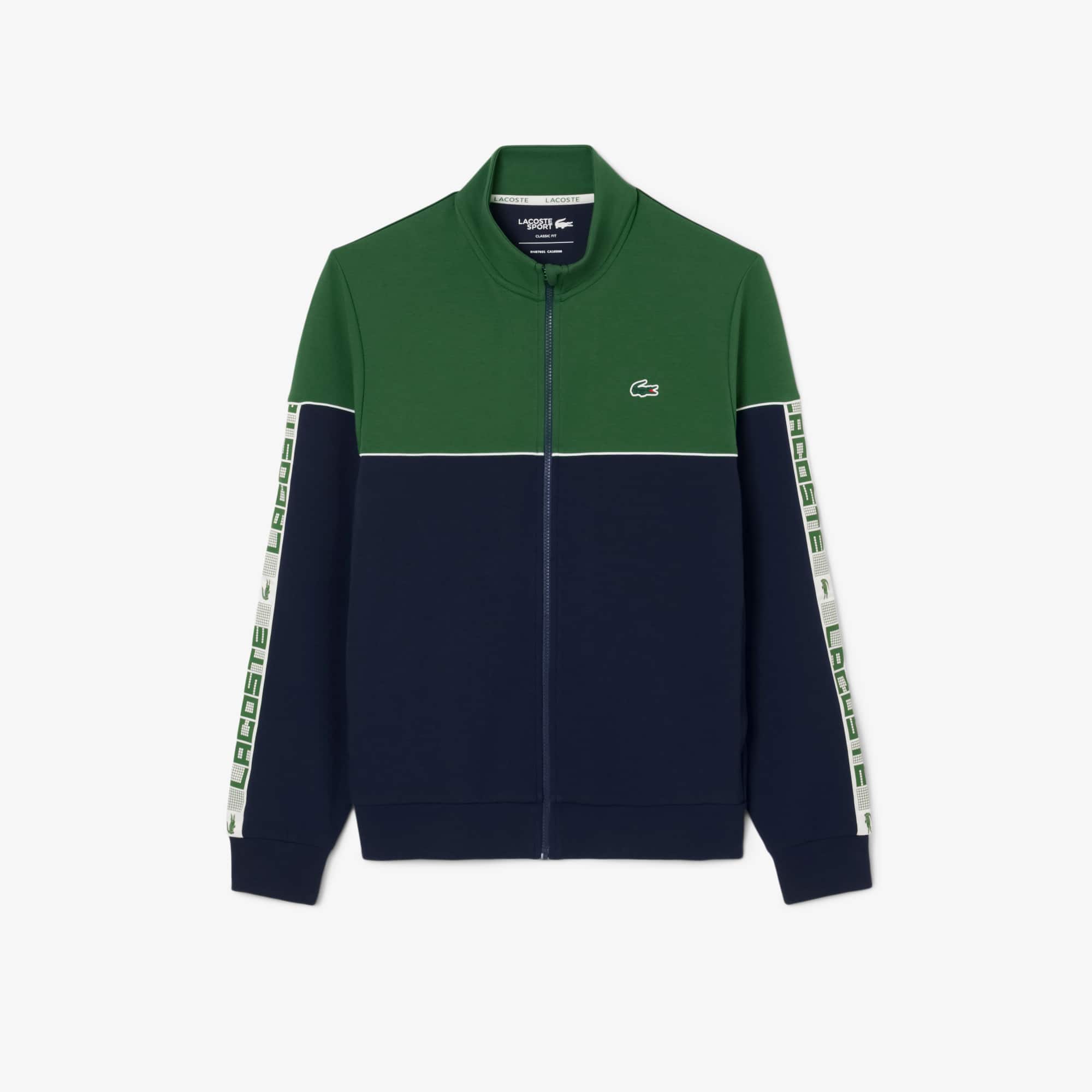 Men's Tennis Zip-Up Colorblock Sweatshirt - Sweaters