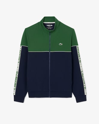 Men's Tennis Zip-Up Colorblock Sweatshirt