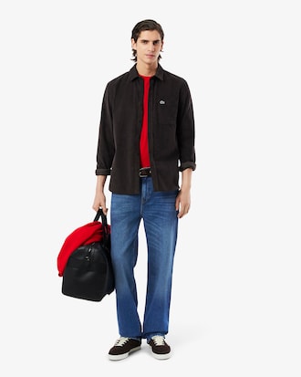 Men's 5-Pocket Straight Cut Indigo Jeans