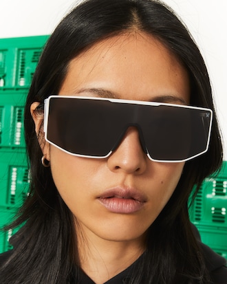 Metal Shield Lacoste x Minecraft Sunglasses