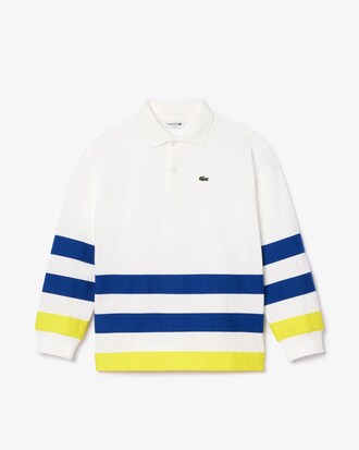 Long Sleeved Heavy Jersey Polo Shirt