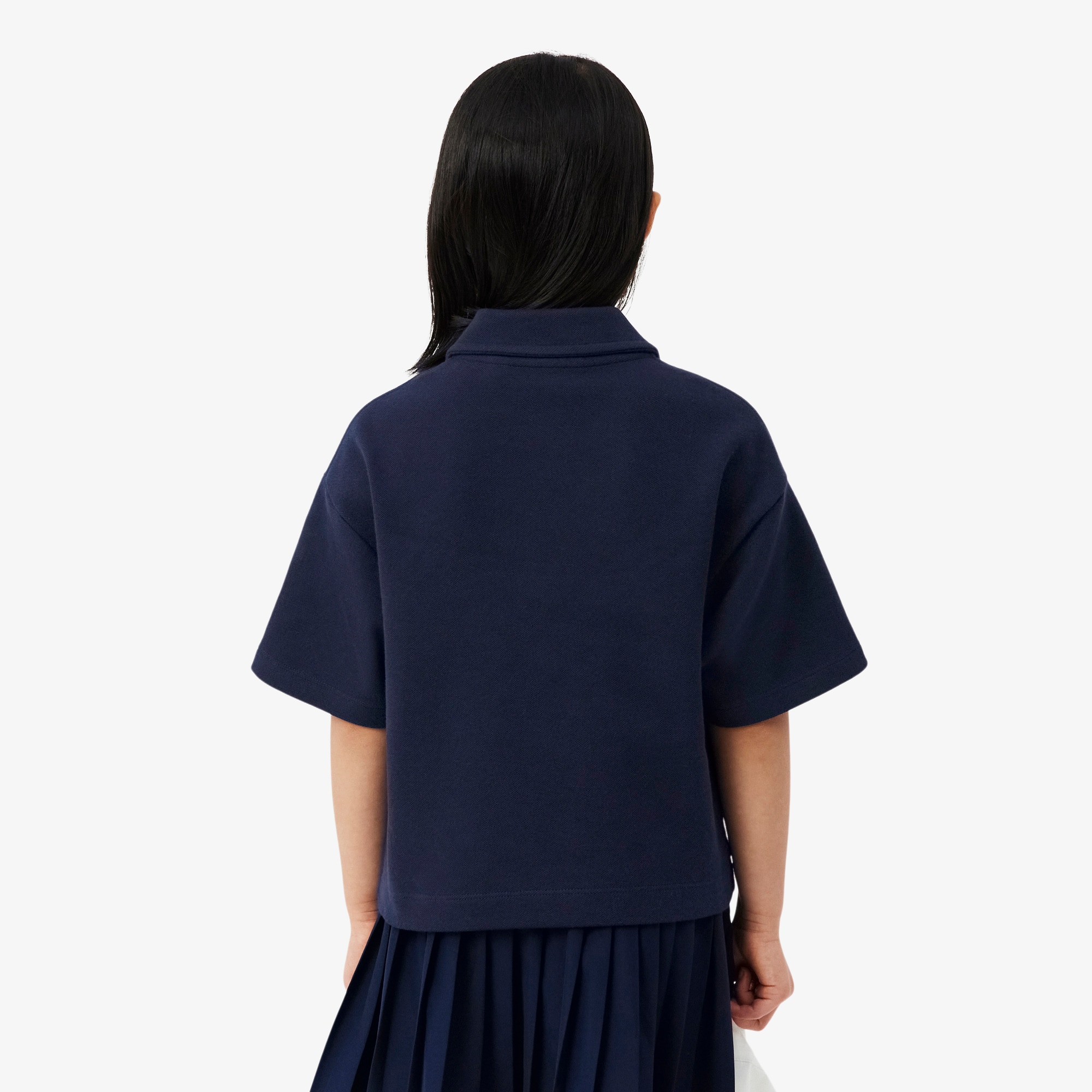 Girls' Oversized Piqué Polo - Polos - New In 2026 | Lacoste