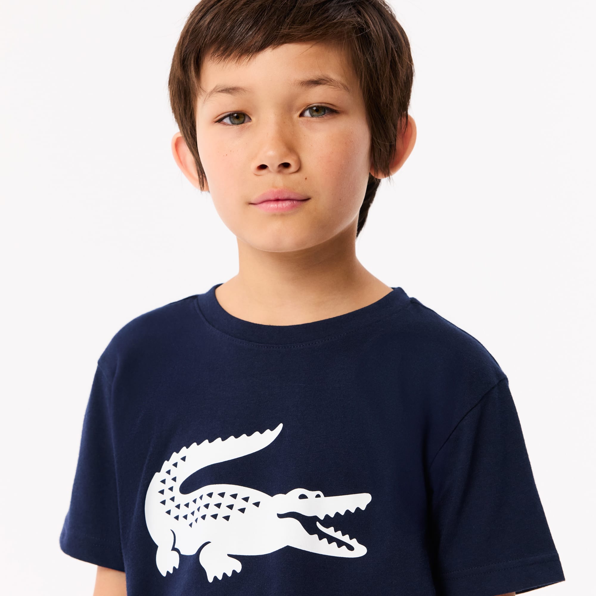 Kids' Oversized Technical Cotton Tennis T-Shirt - Teens T