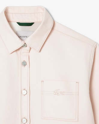 Sobrecamisa vaquera extragrande para mujer
