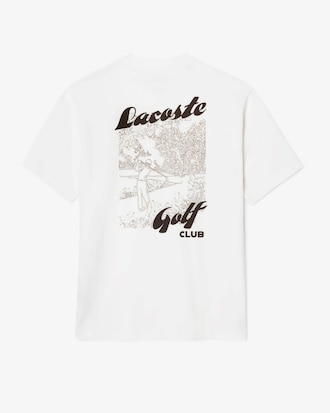 Men's Relaxed Fit Printed Golf T-Shirt