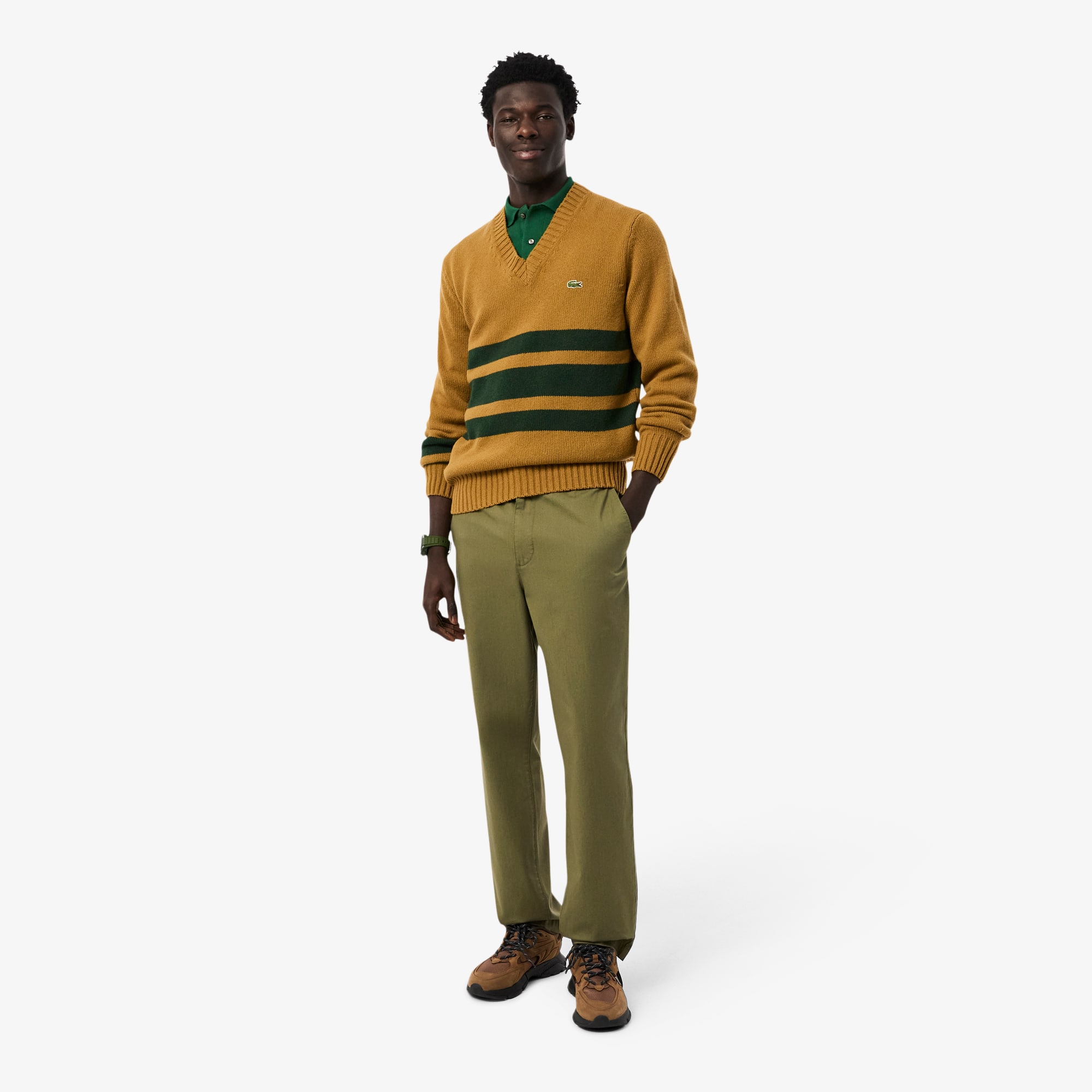 Lacoste Men's Regular Fit Cotton Chino Pants