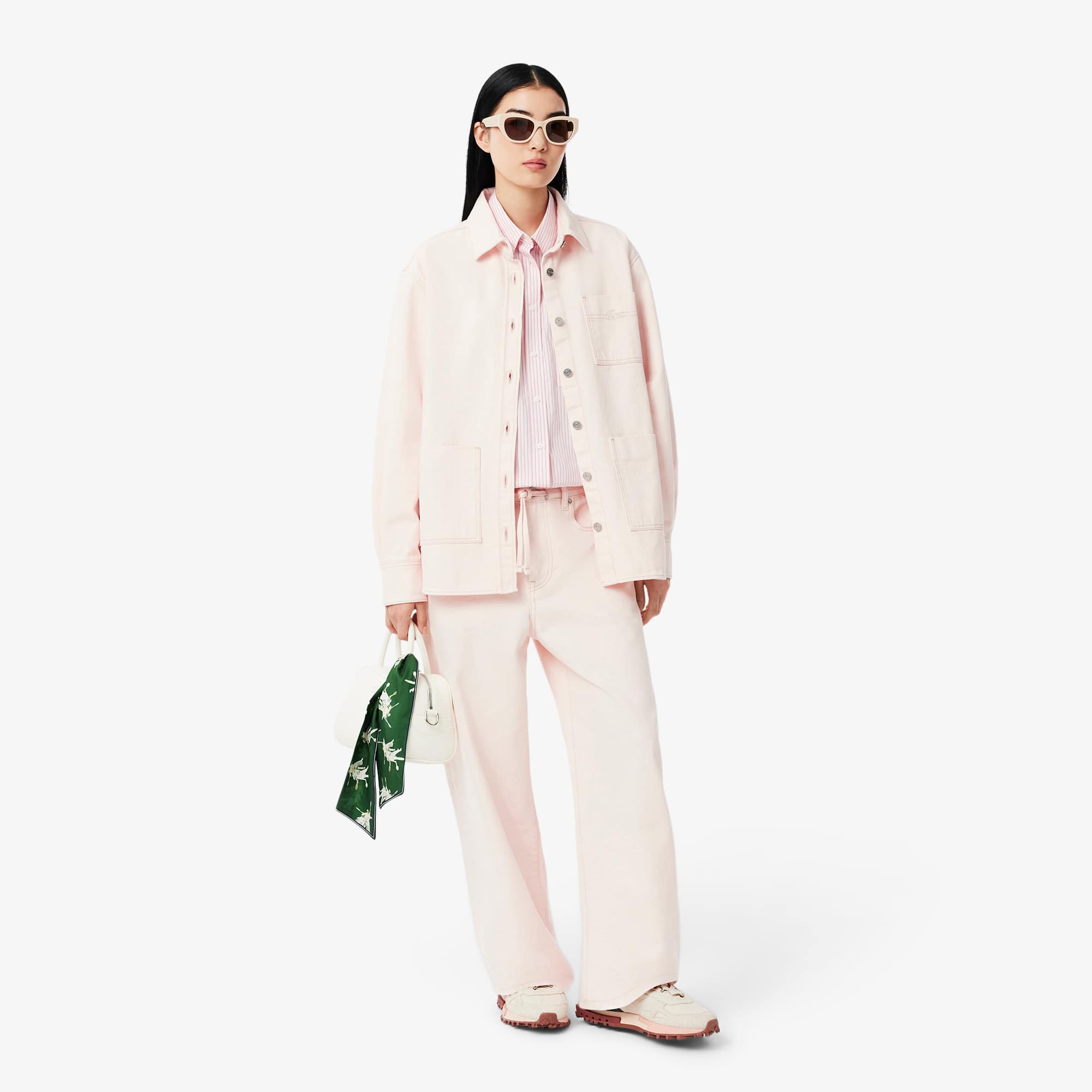 Women's Oversized Denim Overshirt - Jackets & Coats - New In 2025