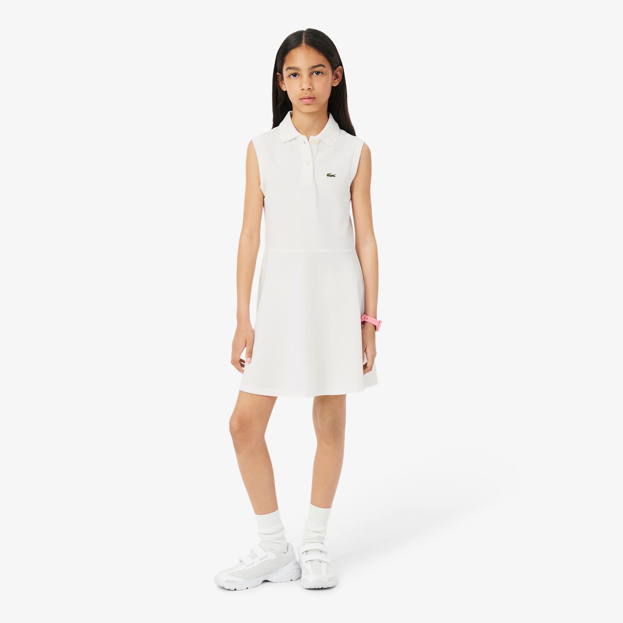 Lacoste Sleeveless Stretch PiquÃ© Dress