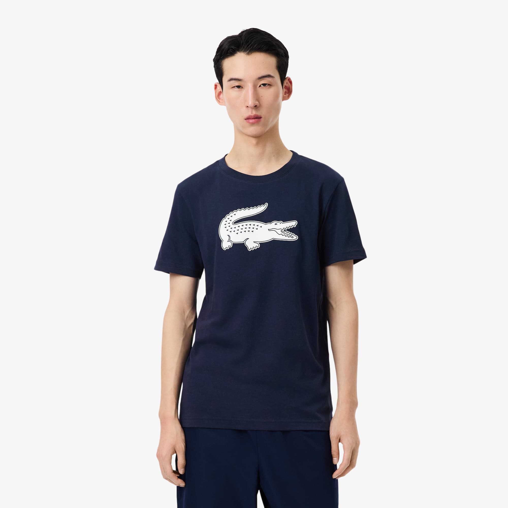 Lacoste Men's Ultra Dry XXL Logo Sport T-Shirt