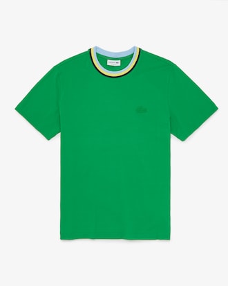 Men's Crew Neck Ultra-Light Breathable Piqu&eacute; T-shirt