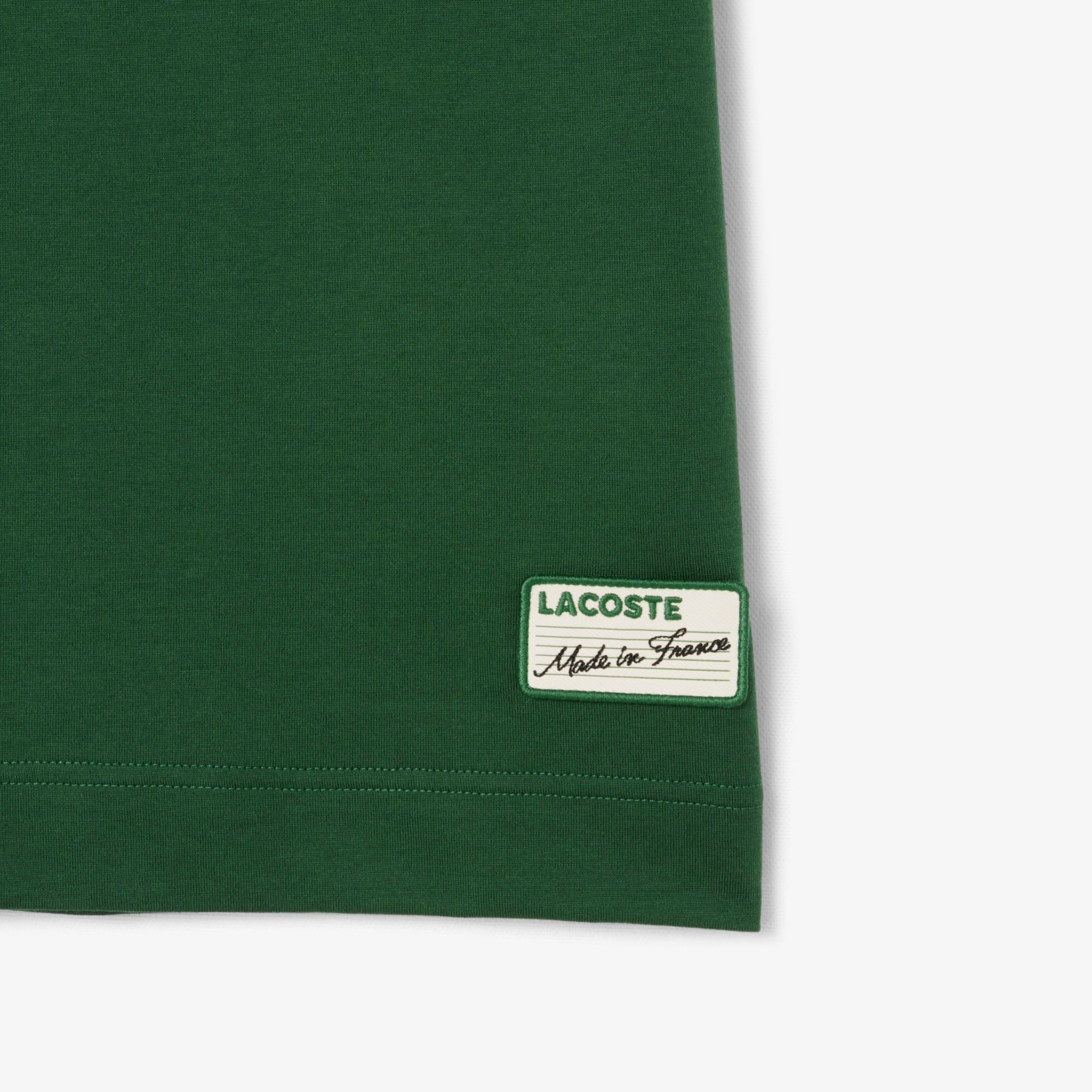 Men's Made In France Stripe Neck T-Shirt - Organic Cotton - New In