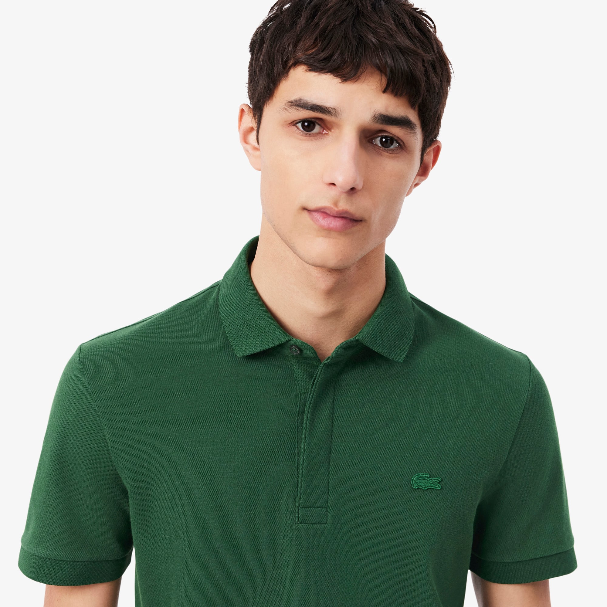 Men's Regular Fit Paris Stretch Piqué Polo - Polo Shirts - New In
