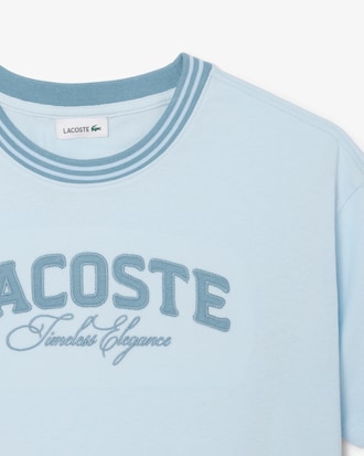 Playera de Algod&oacute;n con Detalles de La Marca Lacoste