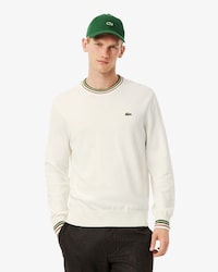 Men's Striped Cotton Jersey Sweater