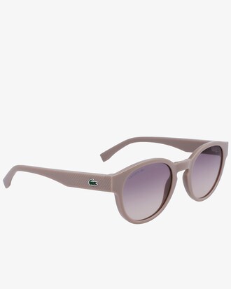 Lunettes de soleil L.12.12 ovales en r&eacute;sine v&eacute;g&eacute;tale