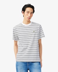 T-shirt coton &eacute;pais ray&eacute;