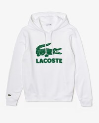 Men's Fleece Hoodie With Printed Logo