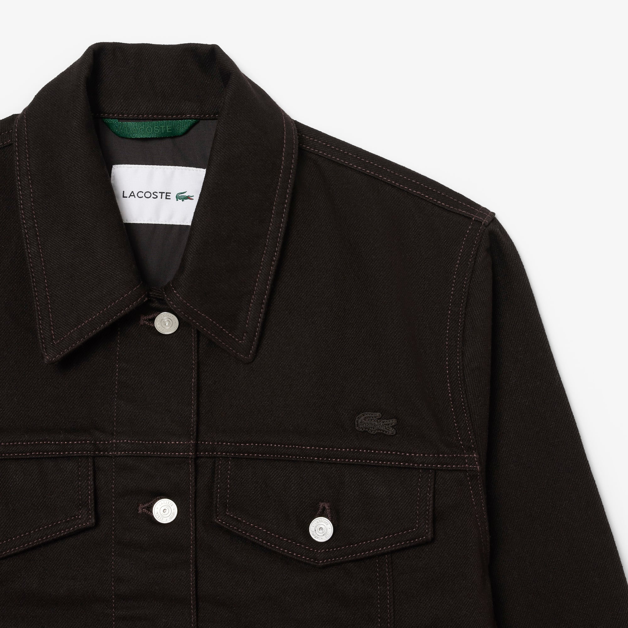 Slim Fit Buttoned Denim Jacket - Jackets & Coats - New In 2026