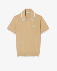 Women's Short Sleeve Polo Collar Golf Sweater